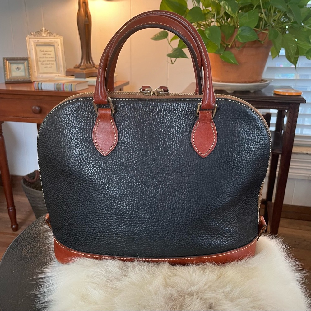 Dooney and Bourke Zip Zip Satchel - Picture 4 of 14